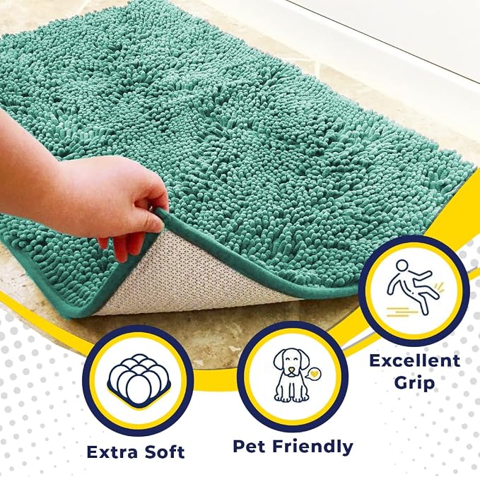 Muddy Mat® Shown on TV–Super Absorbent Microfiber Dog Door Mat - Image 2