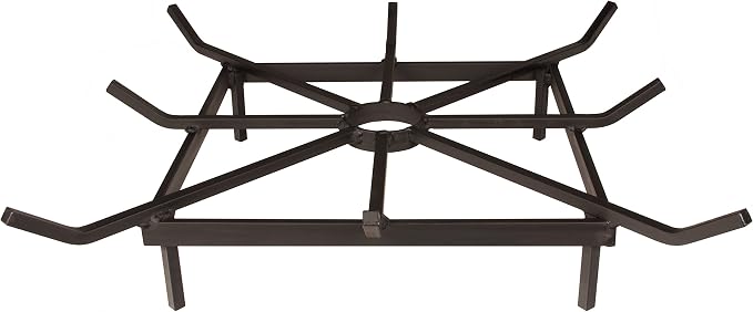 SteelFreak Square Wheel Fire Pit Grate by SteelFreak