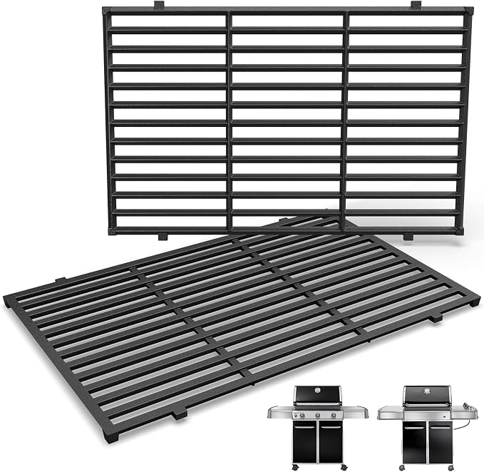 QuliMetal 19.5" Grill Grates for Weber Genesis 300 Series, Genesis E310 E320 by QuliMetal