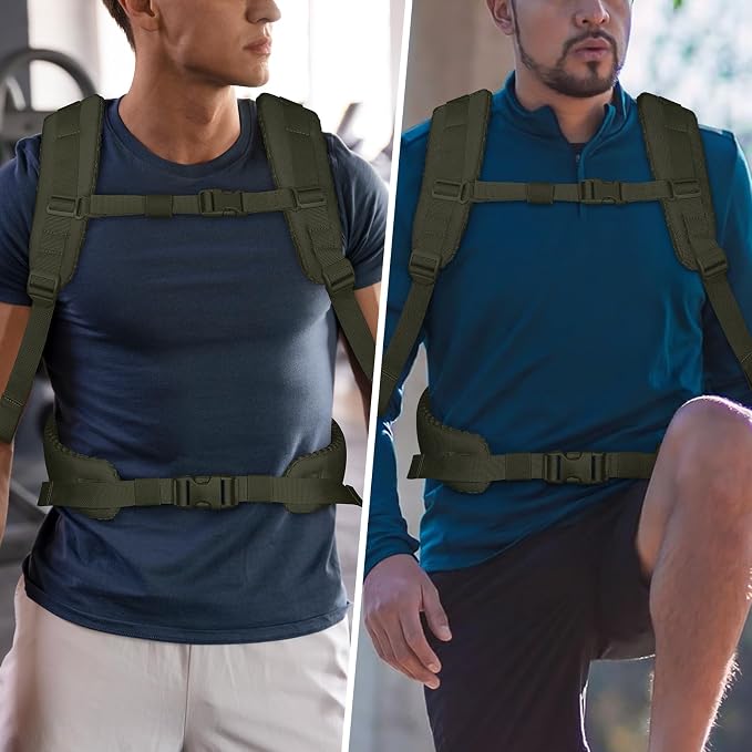 PETAC GEAR Upgraded Weighted Backpack Rucking Backpack - Image 6