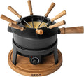 BOSKA Electric Fondue Set Pro/For Cheese, Chocolate and Broth Fondue / 8 by Boska