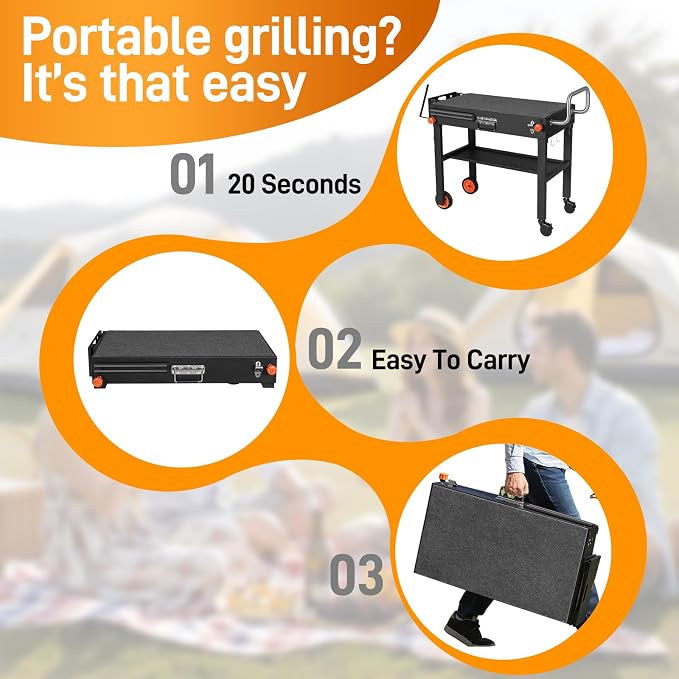 Outdoor Grill Cart - Image 5