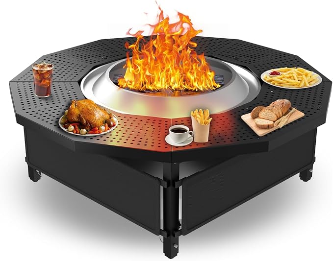 Fire Pit Surround Tabletop for Solo Stove Bonfire Ranger 2.0, - Image 7