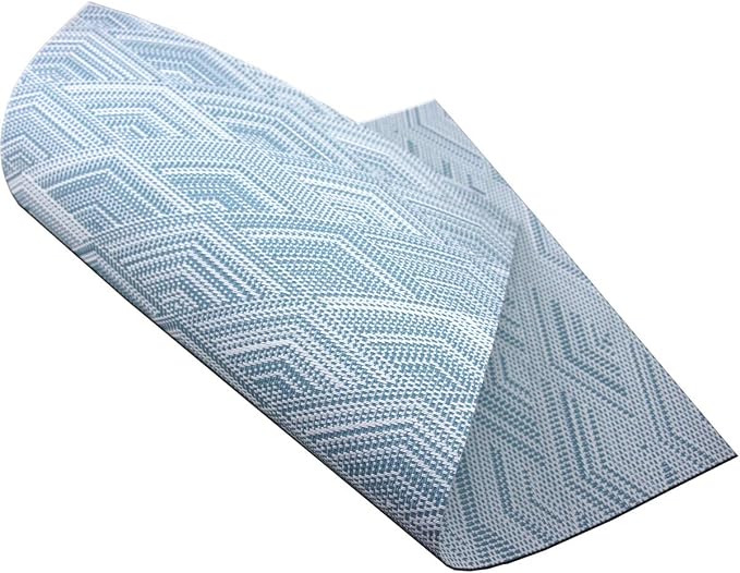 Druable Placemats Set of 6, Plastic Heat-Resistant Non-Slip Vinyl Place Mats - Image 3