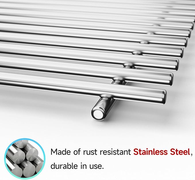 2Pack 19.5'' Stainless Steel Cooking Grill Grates Replacement - Image 5