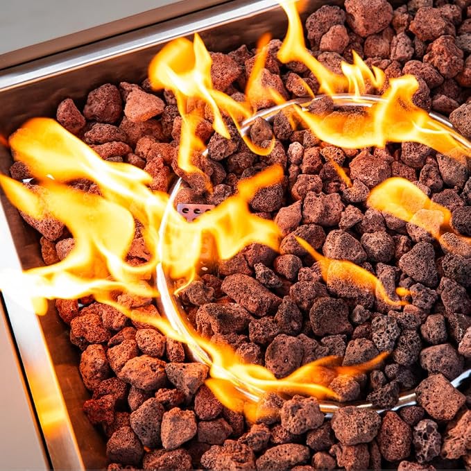 Ashton 36” Propane Fire Pit Smokeless Firepit Outdoor Gas Fire Pit - Image 9