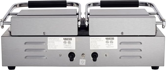 Kratos Commercial Electric Panini Sandwich Grill - Image 6