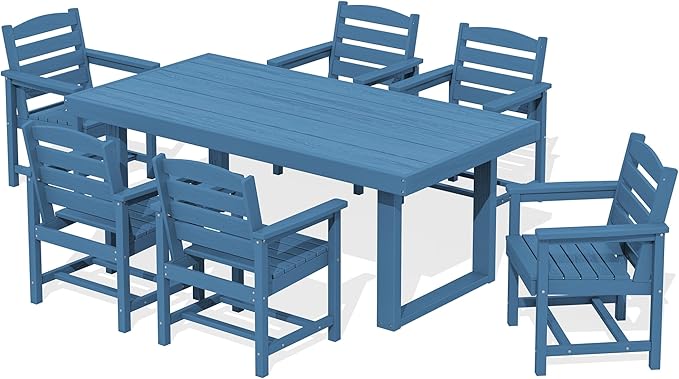 SERWALL HDPE Outdoor Dining Set by SERWALL