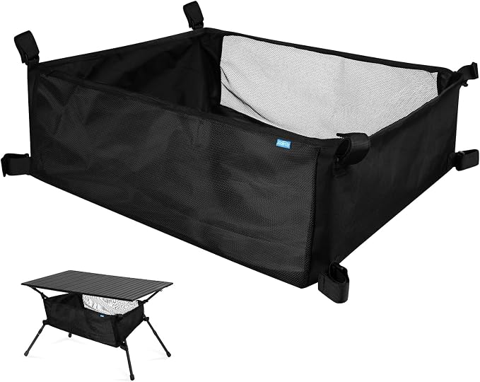 Xxerciz Storage Basket for Coleman Outdoor Camping Table, Portable Mesh Bag by Xxerciz