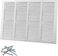 20"W x 16"H Steel Return Air Grille, Air Return Vent Cover by Howeall