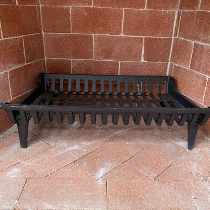 Fireplace Grate 27 inch Heavy Duty, Cast Iron Fire Grate - Image 5
