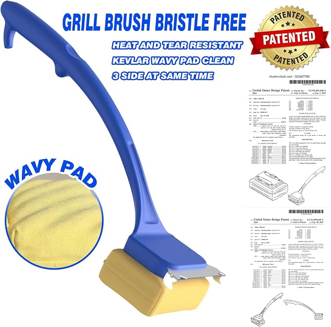 Grill Brush, Bristle Free Grill Cleaning Brush - Image 2