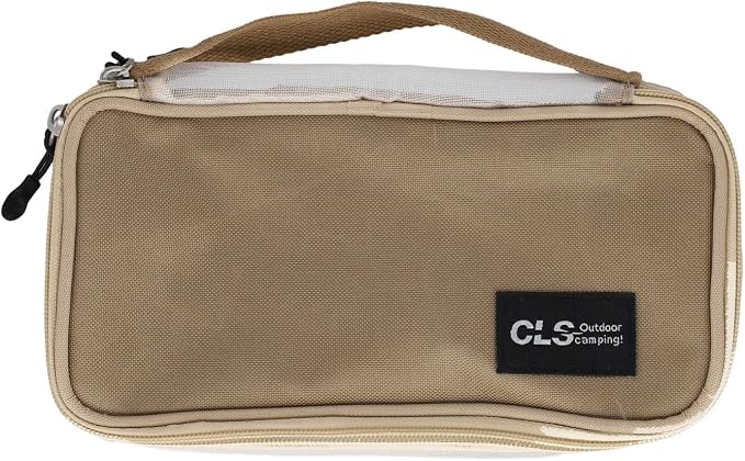 Portable Camping Kitchen Utensil Organizer Roll Bag Outdoor Cutlery Storage by Unknown