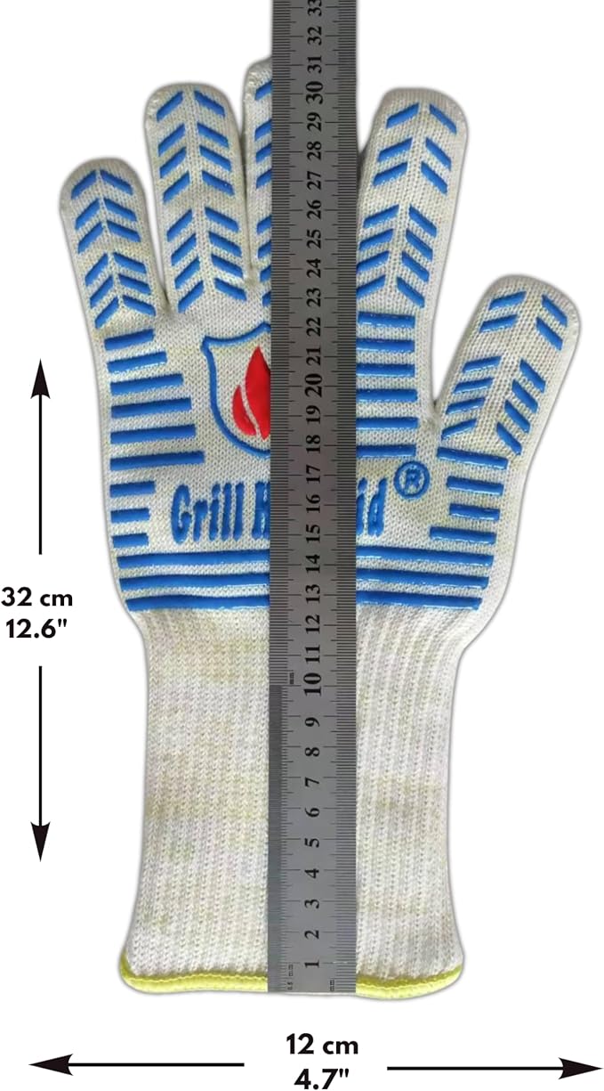 GRILL HEAT AID BBQ Grill Gloves 1472°F - Image 2