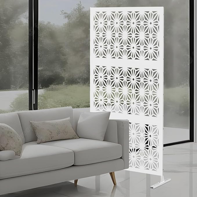 75" H×35" W Decorative Outdoor Privacy Screen - Image 2