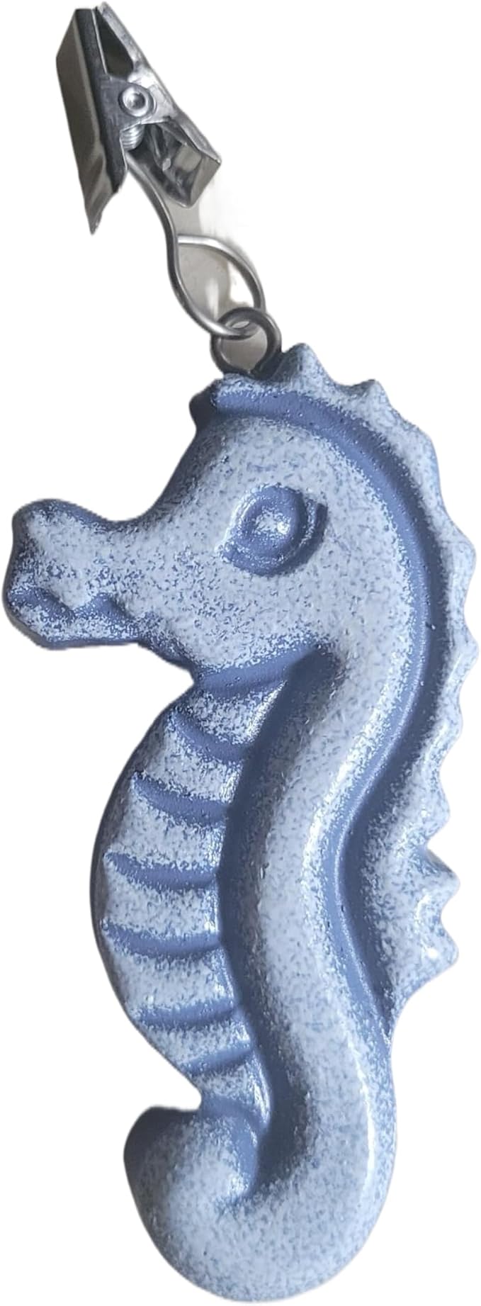 TwoFish Home Set of 4 Sea Horse Resin Tablecloth Weights Clips Sea Horse - Image 4