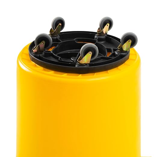 PRO&Family Commercial Round Trash Can - Image 3