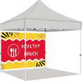 Custom Full Wall for 10' x 10' Canopy Pop-Up Tent for Tradeshows, Featuring by BillyPrint