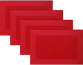 Vinyl Placemats Heat-Resistant Table Mats Washable Easy Clean Plastic Placemats by PandaPalm