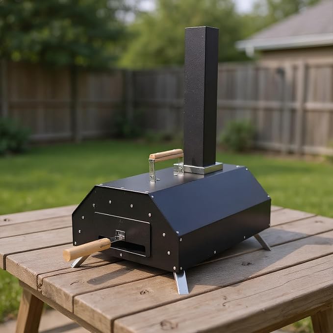 Outdoor Wood Fired Pizza Oven by HISUKOY