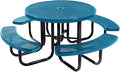 COATEDOUTDOORFURNITURE Heavy-Duty Portable Outdoor Picnic Table by CoatedOutdoorFurniture