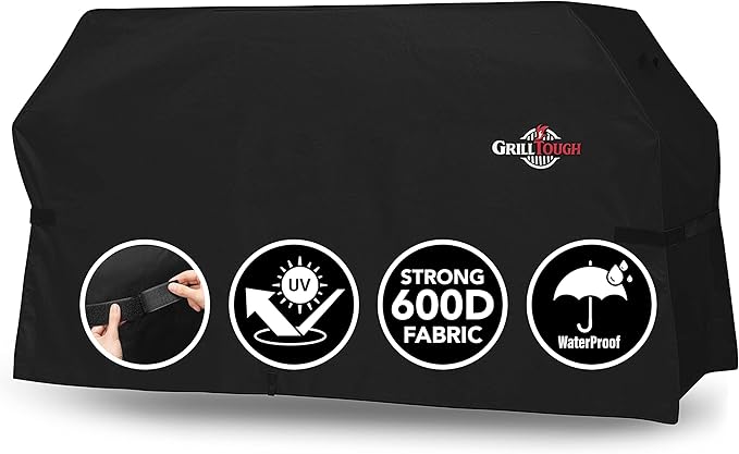 Heavy Duty Griddle Cover for Outdoor Griddle, Fits 28 Inch Griddle – Waterproof by GrillTough
