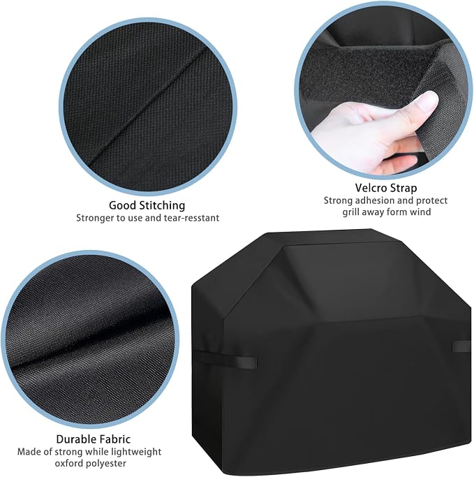 Grill Cover for Weber Spirit II 300 and Spirit 300 Series Gas Grill, for Weber - Image 7