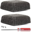 BBQ-AID 2-Pack Bristle Free Grill Brush Replacement Heads, Grill Cleaning by BBQ-AID