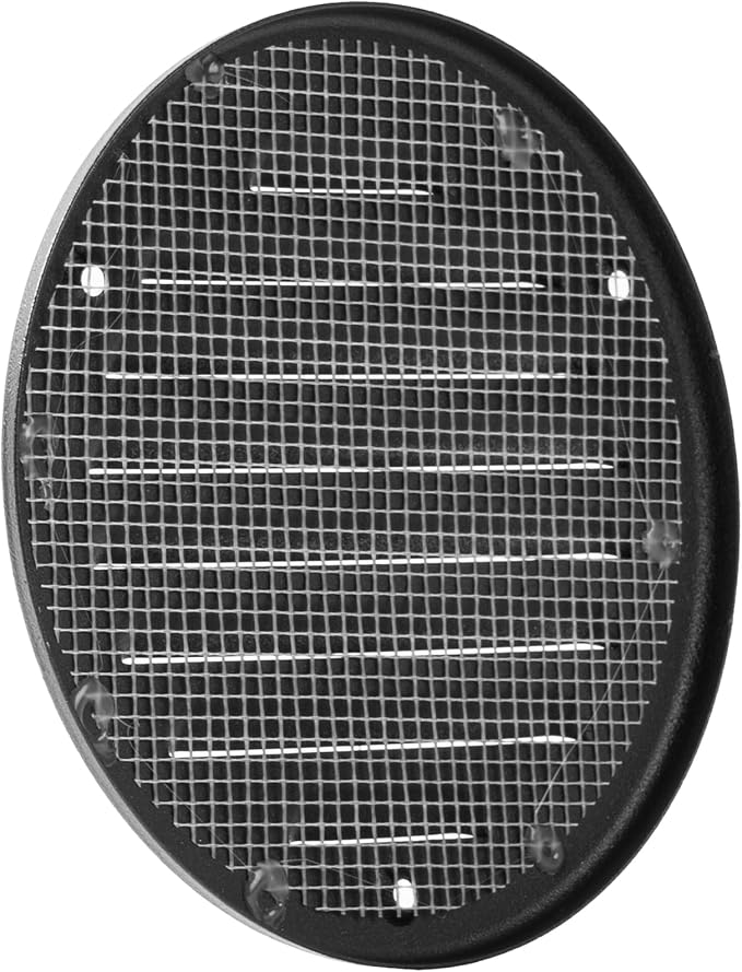 Vent Systems 4 Inch Black Metal Soffit Vent Cover - Image 6