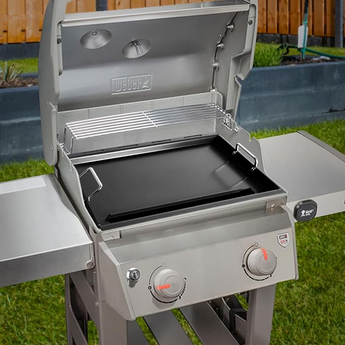 Full-Size Griddle Inserts for Weber Spirit I & II 200 Series, Nonstick Flat Top - Image 8