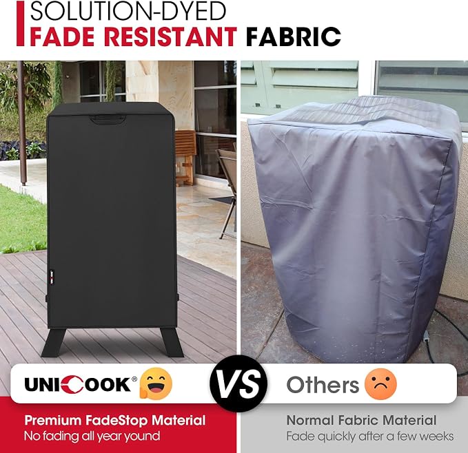 Unicook 30 Inch Electric Smoker Cover - Image 4