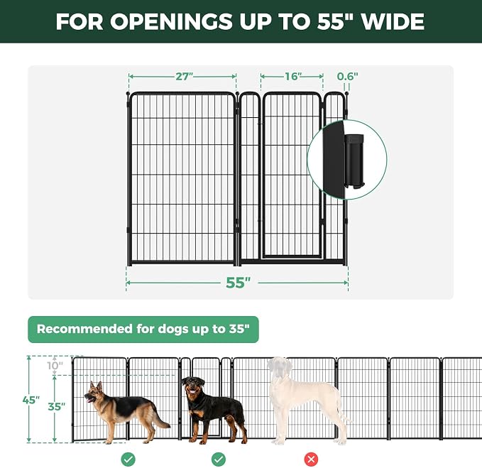 FXW Dog Gate Extra Wide Designed - Image 6