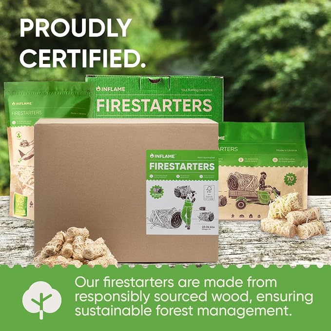 Inflame Fire Starters 800 pcs Fire Starters - Image 3