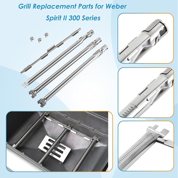 Grill Parts for Weber Spirit II Grill Replacement Parts, 7636 67046 Flavorizer - Image 4