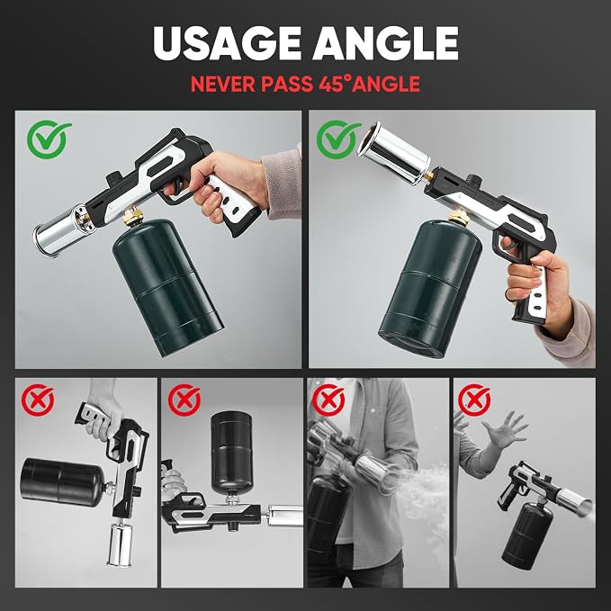 Saker Propane Torch Gun Plus 2026|Blow Torch - Image 8