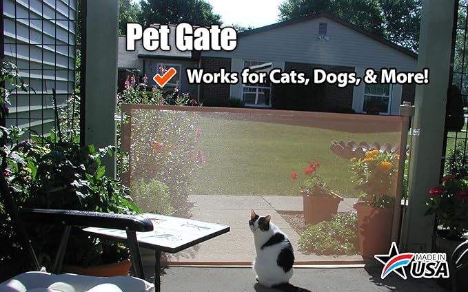 Retract-A-Gate 72" Café: The Original and only Made in USA Retractable Baby - Image 5
