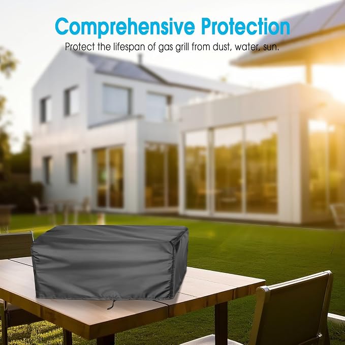 Grill Cover for Royal Gourmet GT2005 2-Burner Portable Propane Gas Grill - Image 6
