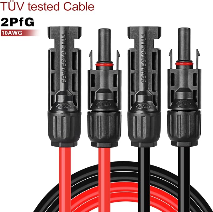 Solar Cable 6 Feet 10AWG Solar Extension Cable - Image 4