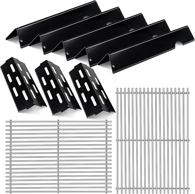 Porcelain-Enameled Grill Flavorizer Bar Heat Plates by LPTNFRTN