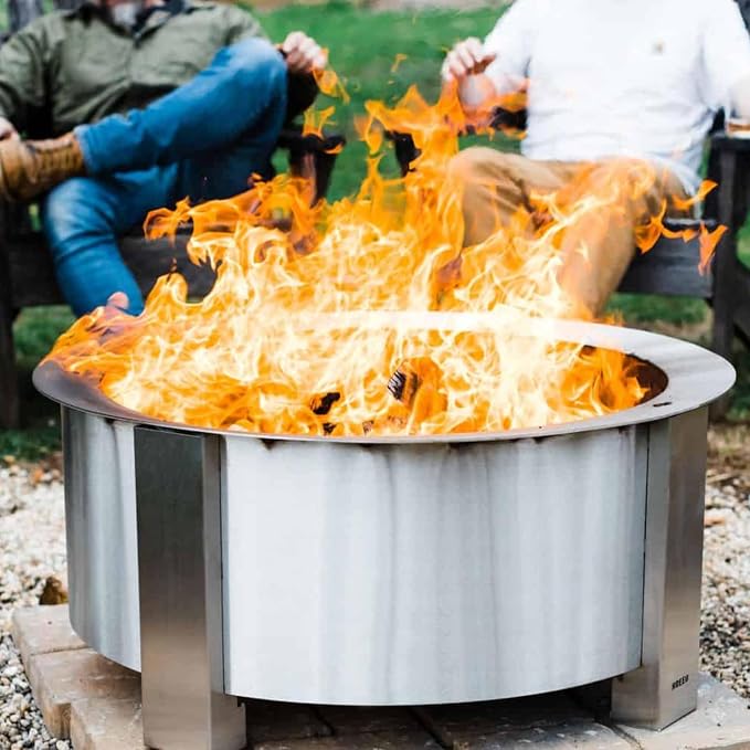 Breeo Smokeless Fire Pit | 34.5 inch Smokeless Firepit - Image 5