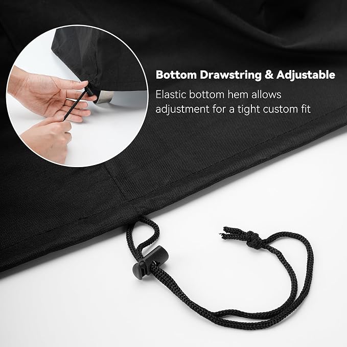 25" Grill Cover for Gas Grill Stoves, Waterproof Barbecue BBQ Cover for - Image 4