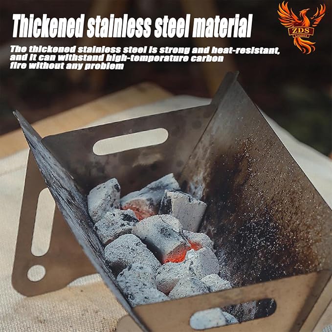6.3 Inch Portable Fire Pit - Image 4