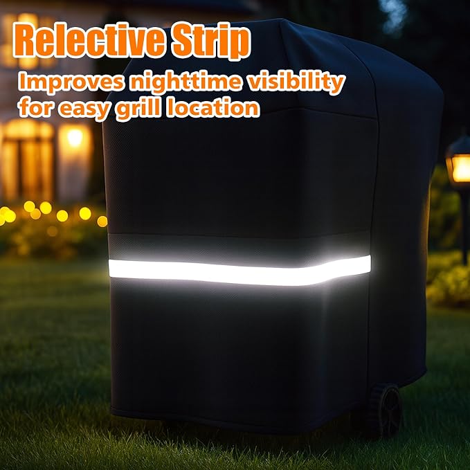Hisencn Grill Cover for Pit Boss Austin XL, 600D Heavy Duty Pellet Smoker BBQ - Image 5