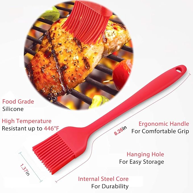 BBQ Grill Gloves Kit, 1472°F Heat Resistant BBQ Gloves/Long Non-Slip Oven Mitts - Image 7