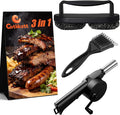 3Pcs Grill Brush for Outdoor Grill Set, Heavy Duty Stainless Steel Grill by Unknown