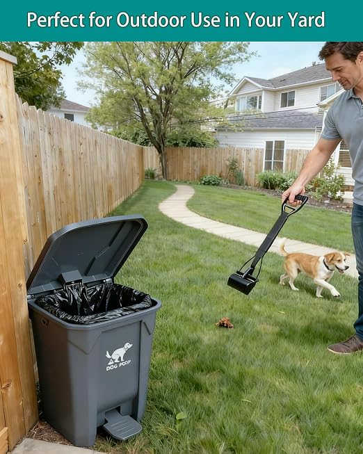 Large Dog Poop Trash Can Outdoor 20L / 5.3 Gallon - Image 4