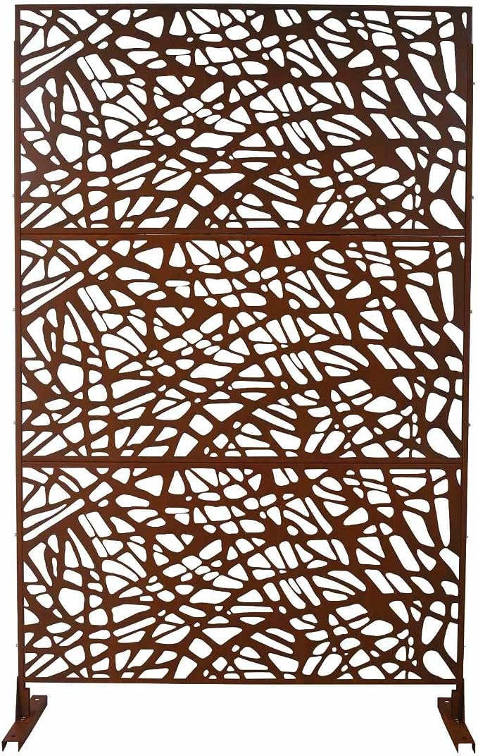 Outdoor Decorative Metal Privacy Screen Panel, Steel Partition - Image 8