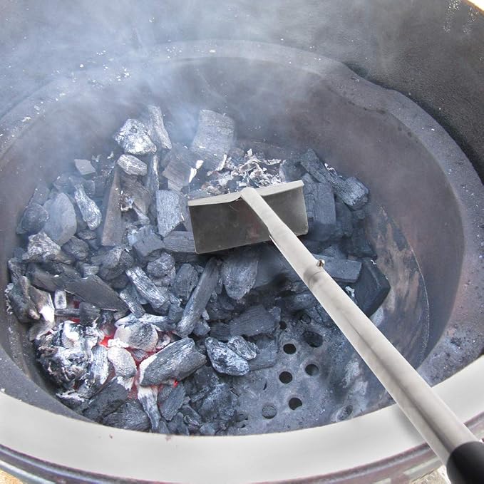Charcoal Grill Rake Grill Ash Tool Accessories, Charcoal Kettle Grill Pizza - Image 6