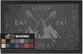 GORILLA GRIP 100% Waterproof All-Season WeatherMax Doormat 35x23, US Designed by GorillaGrip