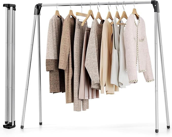 TOOLF Clothes Drying Rack Foldable, Laundry Drying Rack Stainless Steel by TOOLF
